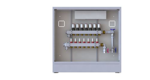 Danfoss-Station-UnoFloor-Basic-7R-7-HK-rechts-mit-WMZ-Set-230V-088X3127 gallery number 1